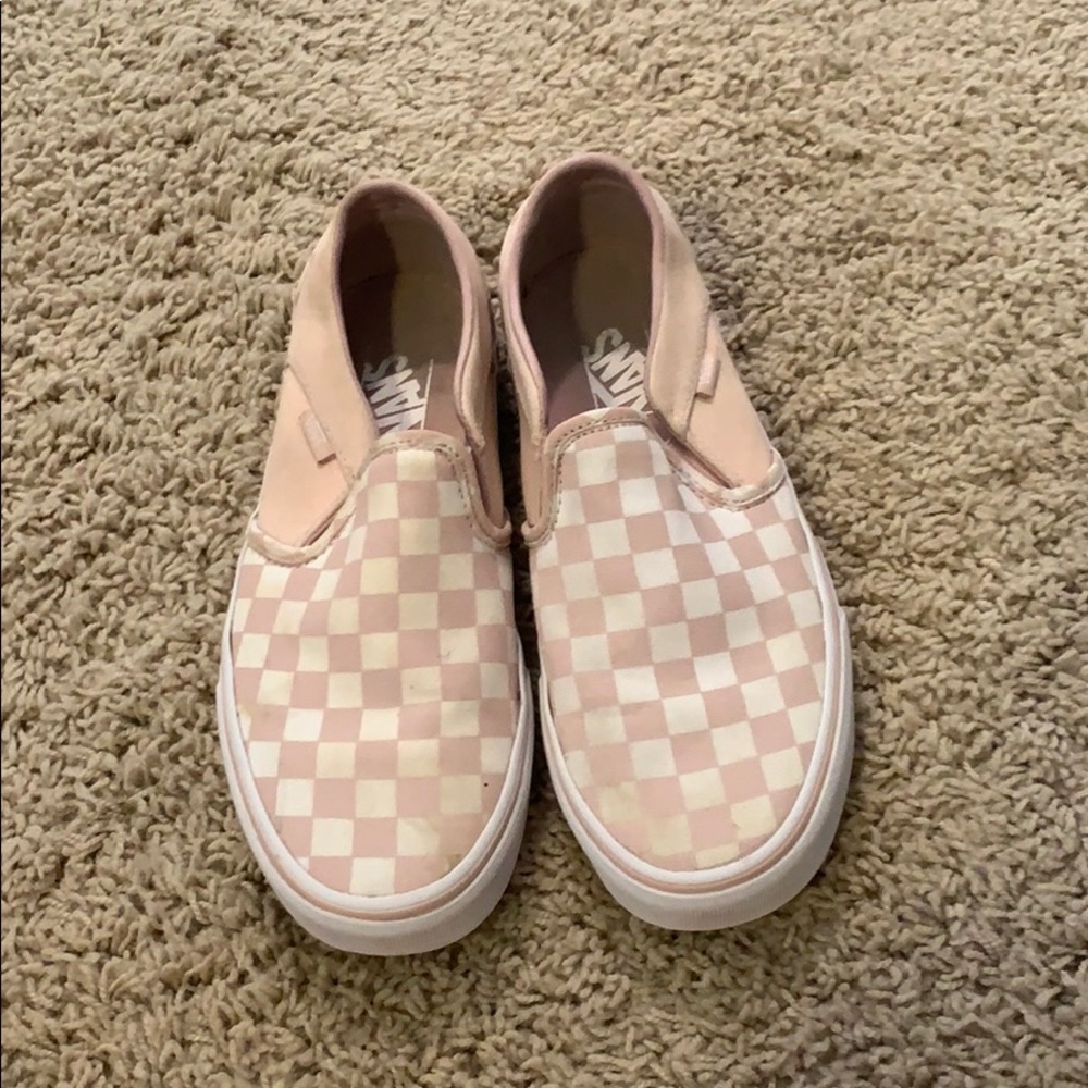 Checkered Slip-On Vans
